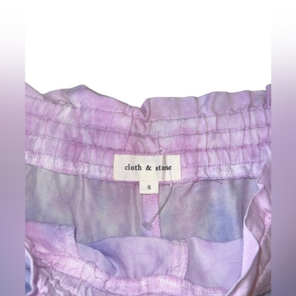 CLOTH & STONE | Tie dye Drawstring Shorts | Small - Picture 3 of 6